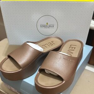 Lemon Jelly Women's Brown Mules